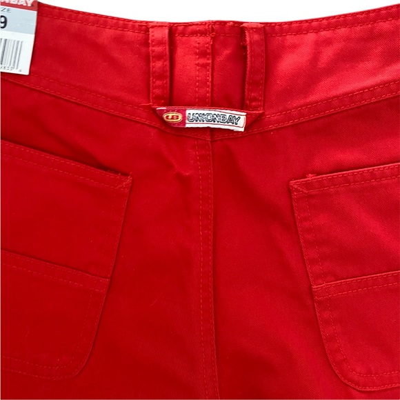 Unionbay NWT Red High Waist Button Up Shorts 9 - Picture 6 of 11